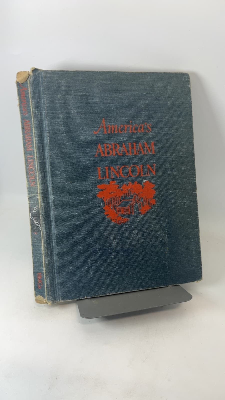 America's Abraham Lincoln by May McNeer - front cover