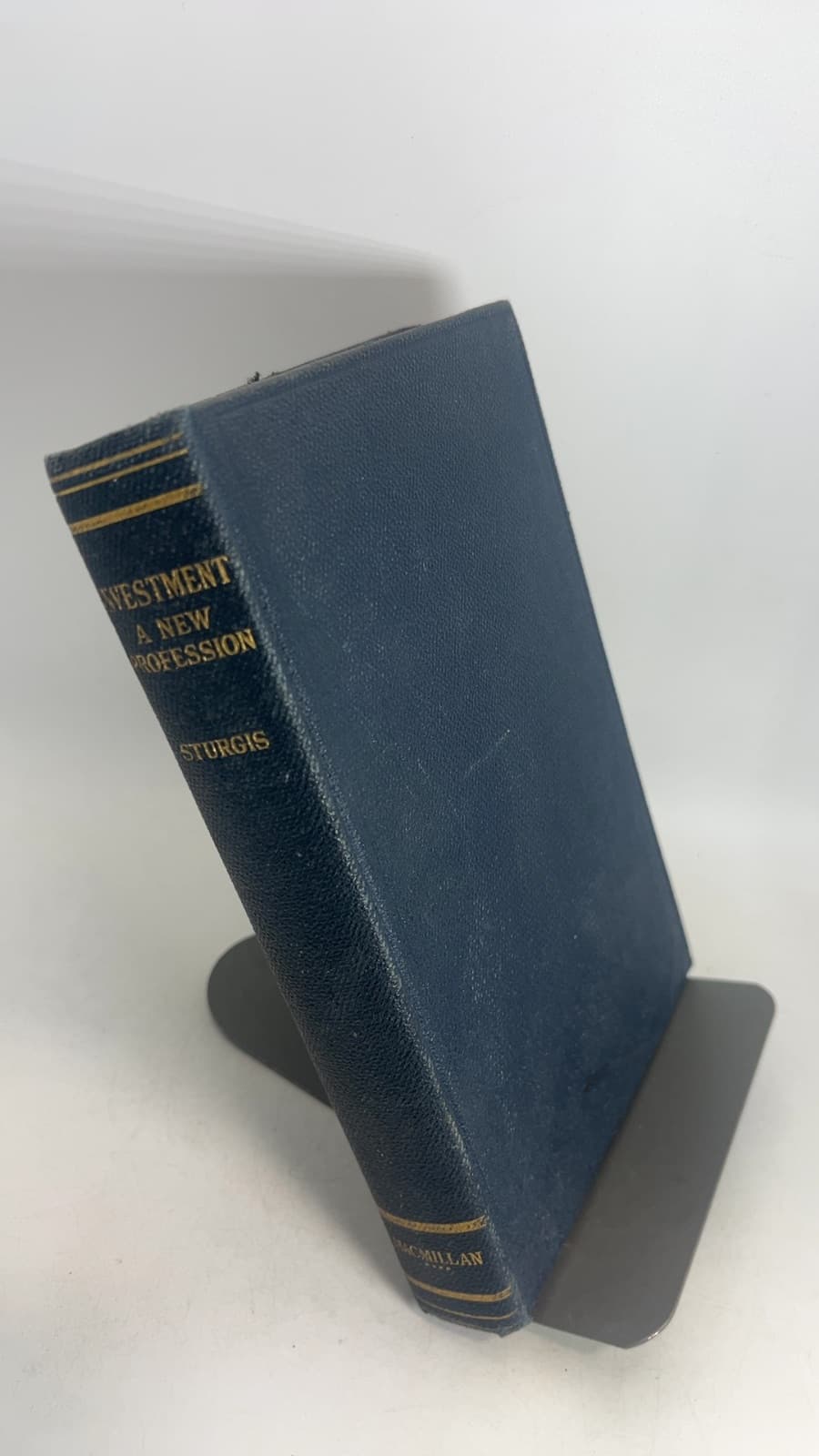 Investment: A New Profession by Henry S. Sturgis - front cover