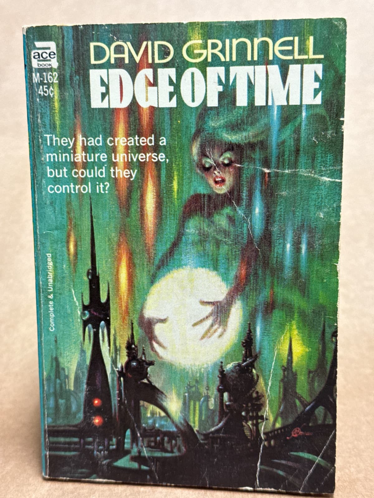 EDGE OF TIME by DAVID GRINNELL - front cover