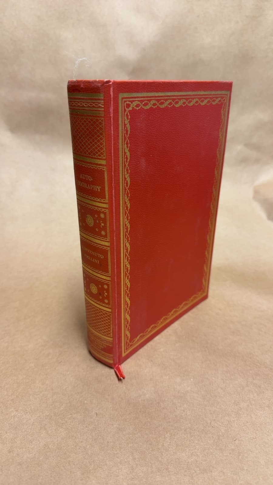 The Autobiography of Benvenuto Cellini by Benvenuto Cellini - front cover