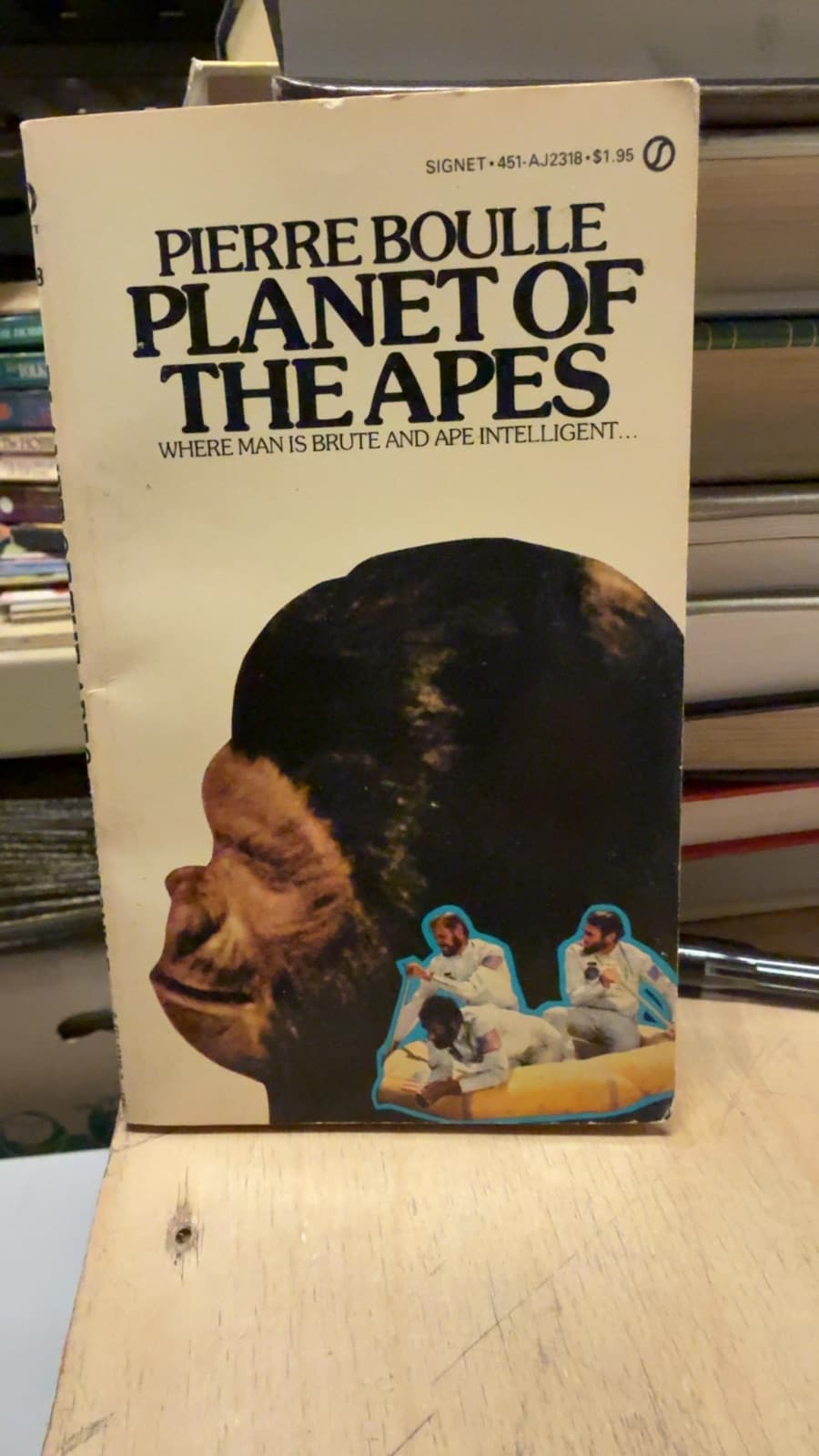 Planet of the Apes by Pierre Boulle - front cover