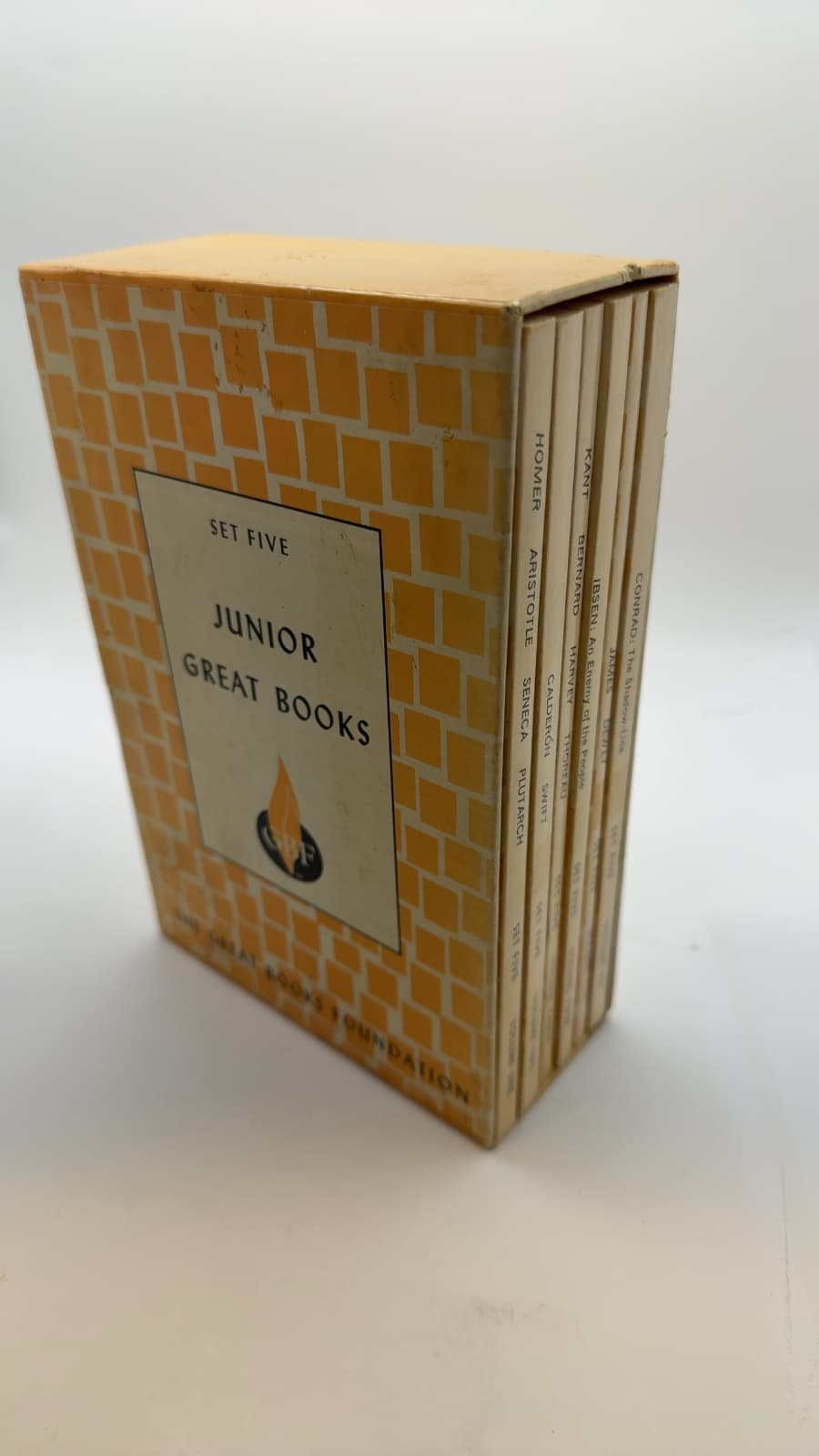 Junior Great Books: Set Five (Volumes 1-6) by Various Authors - front cover