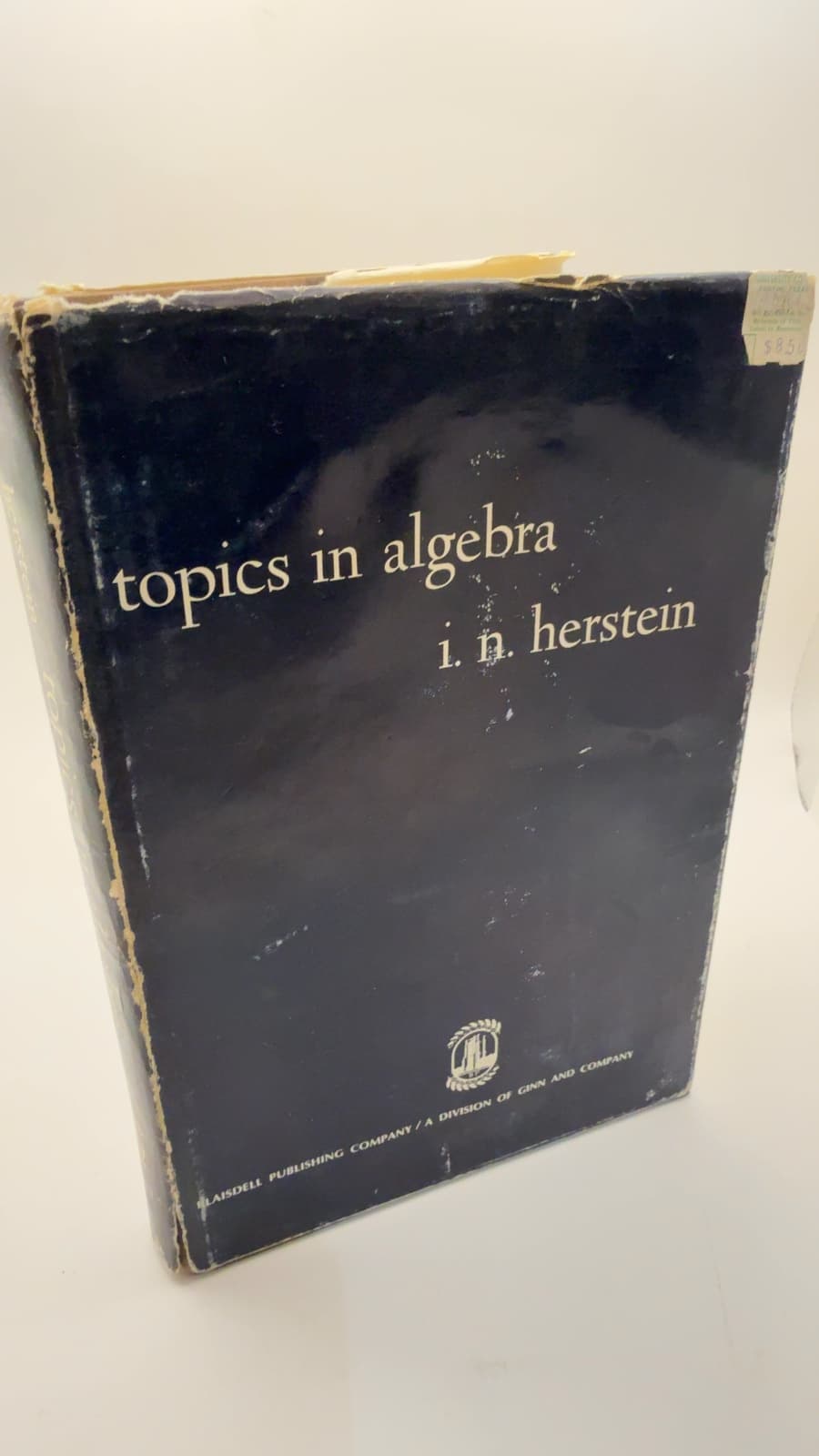 Topics in Algebra by I. N. Herstein - front cover