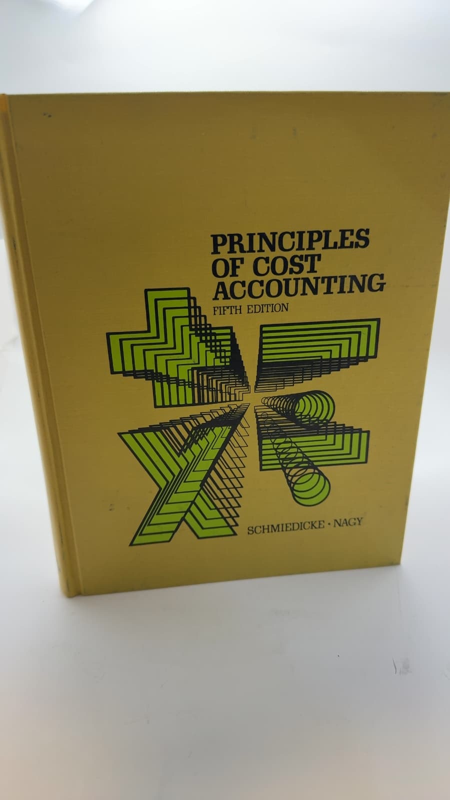 Principles of Cost Accounting, Fifth Edition by Robert E. Schmiedicke, CPA and Charles F. Nagy, PhD, CPA - front cover