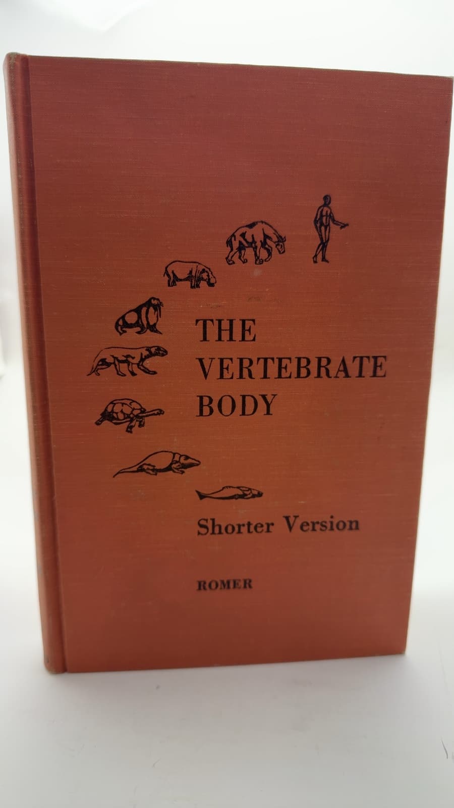 The Vertebrate Body: Shorter Version by Alfred Sherwood Romer - front cover
