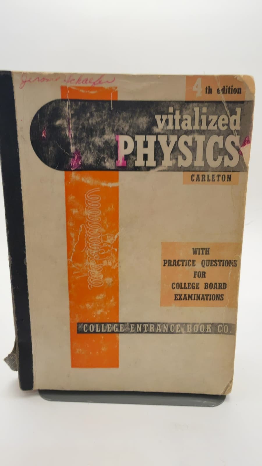 Vitalized Physics (in Graphicolor) by Robert H. Carleton - front cover