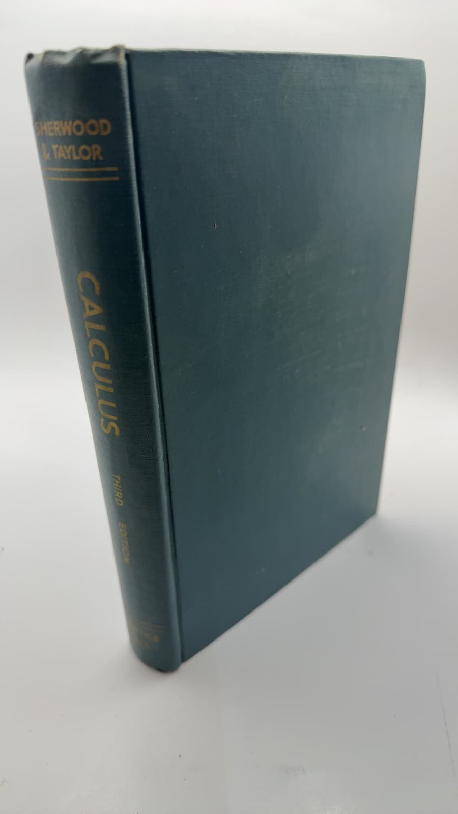 Calculus by G. E. F. Sherwood and Angus E. Taylor - front cover