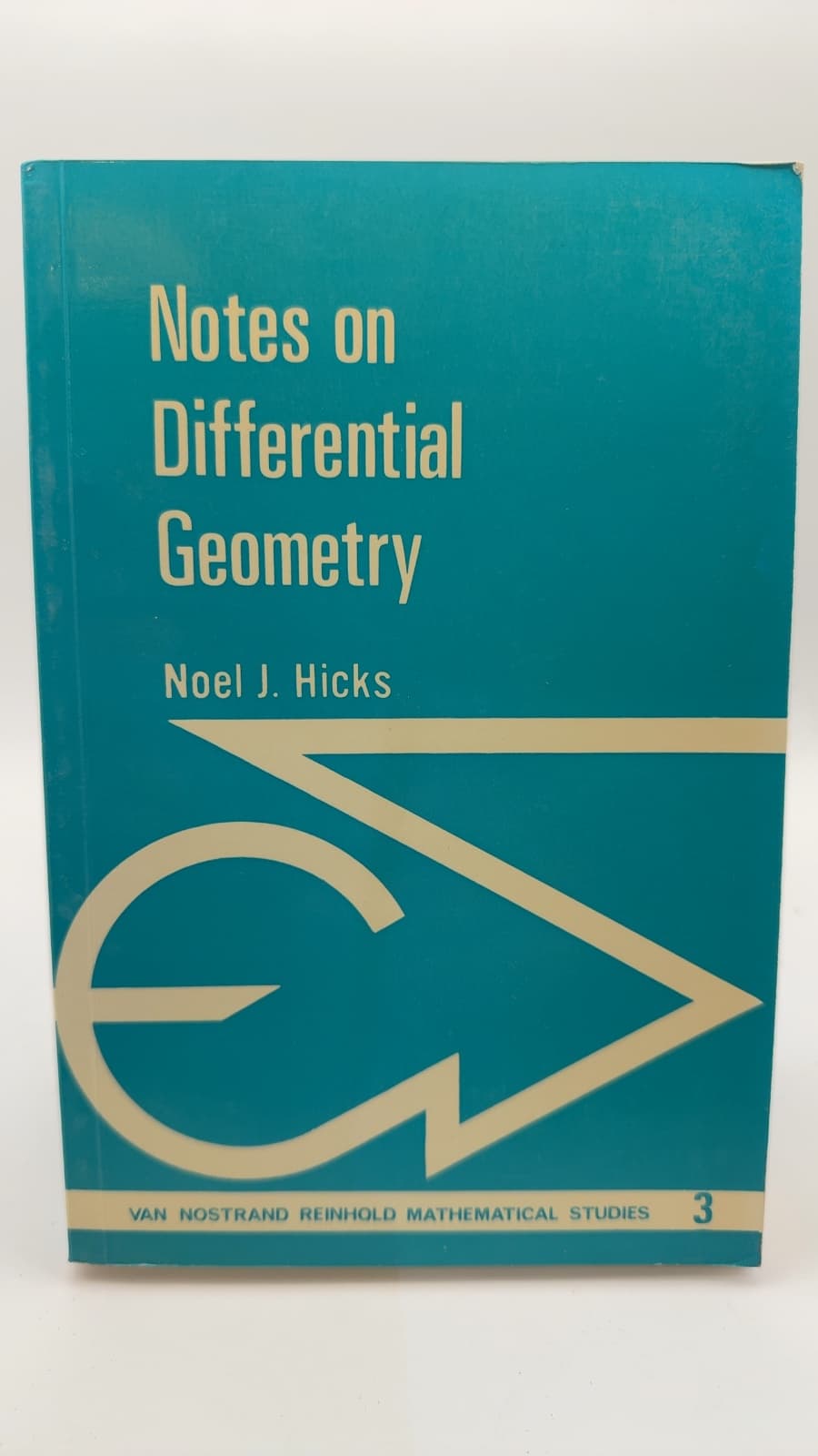 Notes on Differential Geometry by Noel J. Hicks - front cover