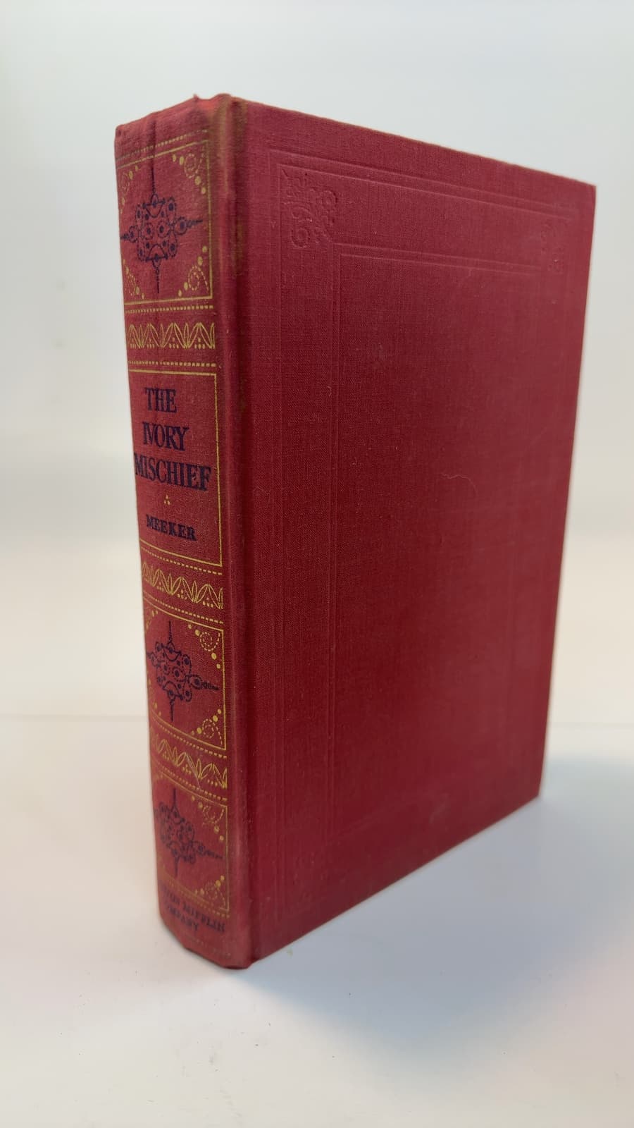 The Ivory Mischief by Arthur Meeker, Jr. - front cover