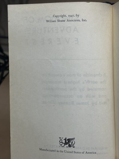 Kingdom of Adventure: Everest [Hardcover] James Ramsey Ullman - Image 4