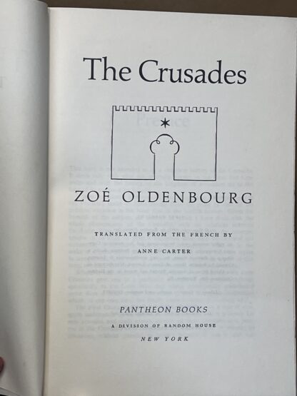 The Crusades [Hardcover] Zoé Oldenbourg - Image 3