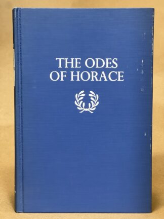 The Odes of Horace [Hardcover] Helen Rowe Henze