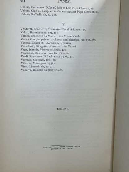 The Life of Benvenuto Cellini [hardcover] John Addington Symonds - Image 6