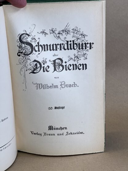 Wilhelm Busch Gesammelte Werke [hardcover] Wilhelm Busch - Image 3