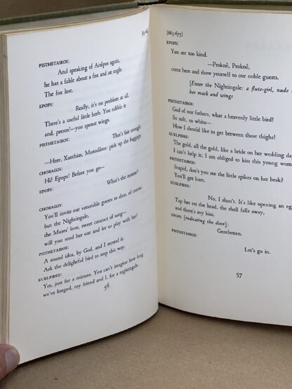 The Birds [hardcover] Aristophanes translated by Dudley Fitts - Image 6