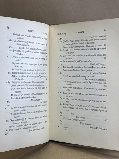 Captivi of Plautus [hardcover] Herbert C. Elmer - Image 5
