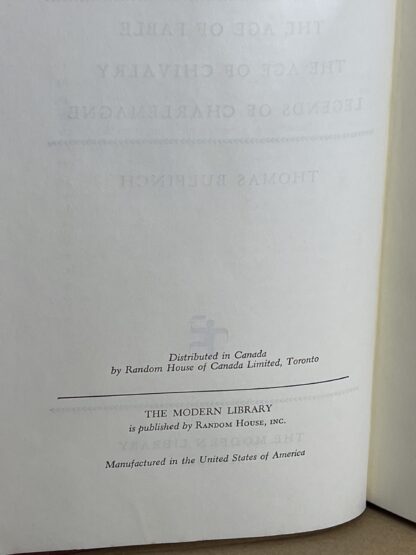 Bulfinch's Mythology [Hardcover] Thomas Bulfinch - Image 4