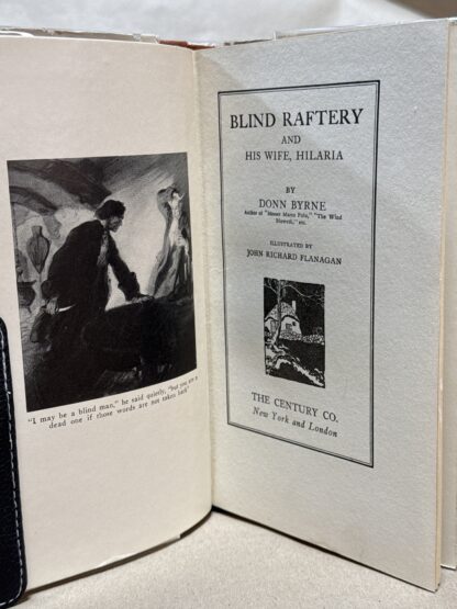 Donn Byrne BLIND RAFTERY AND HIS WIFE, HILARIA Century 1924 (John R. Flannagan) [Hardcover] unknown [Hardcover] John R. Flannagan - Image 3