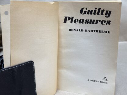 Guilty Pleasures [Paperback] Barthelme, Donald - Image 3