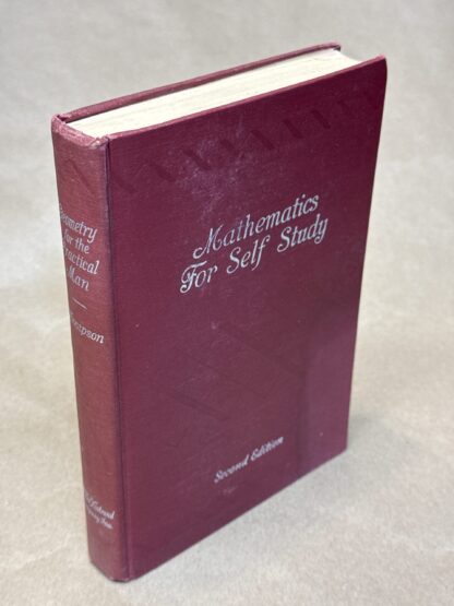 Geometry for the Practical Man (Mathematics for self study) [Hardcover] J. E. Thompson - Image 5