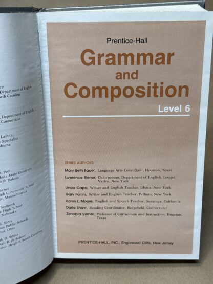 Grammar and Composition (Level 6) [Hardcover] Author Unknown - Image 3