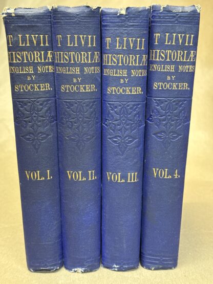 The History of Rome [hardcover] Titus Livius Translated and annotated by Charles William Stocker