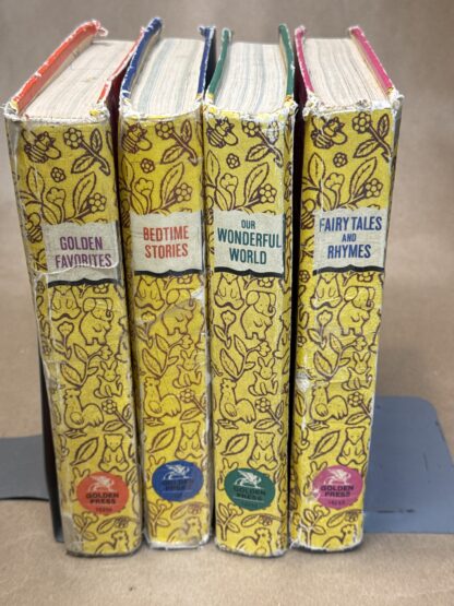 The Little Golden Book Library [hardcover] Set of Four Volumes 1969