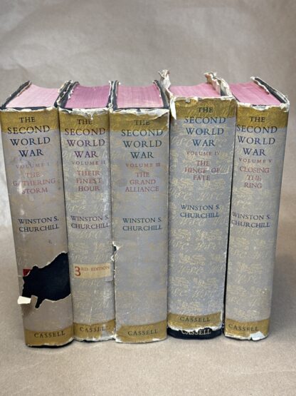 The Second World War 5-volume Set [Hardcover] by Winston S. Churchill