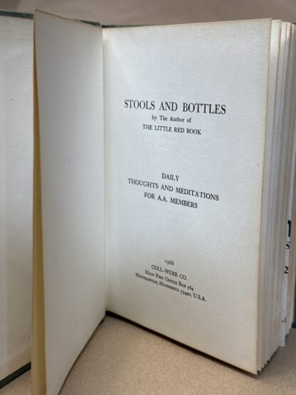 Stools and Bottles [hardcover] Author of The Little Red Book - Image 3