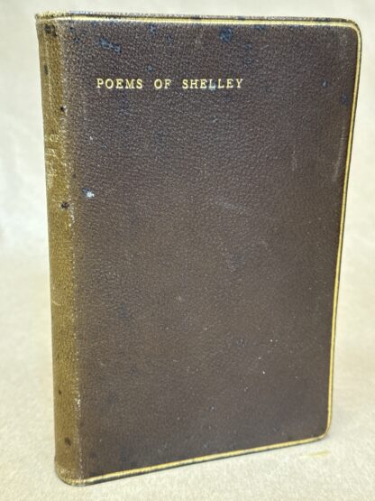 Poems of Shelley [leatherbound] Percy Bysshe Shelley (selected by Stopford A. Brooke)