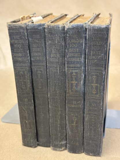 The World's One Hundred Best Short Stories - 5 volumes 1927 [Hardcover] Grant Overton