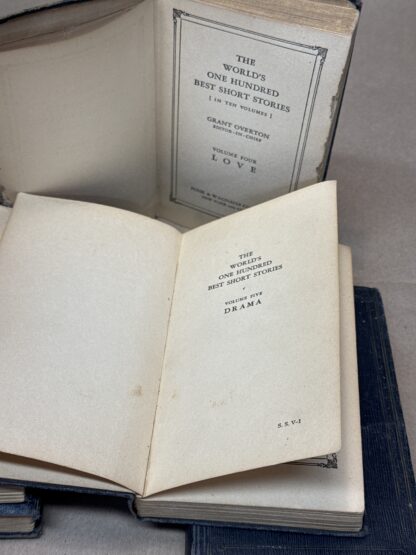 The World's One Hundred Best Short Stories - 5 volumes 1927 [Hardcover] Grant Overton - Image 6