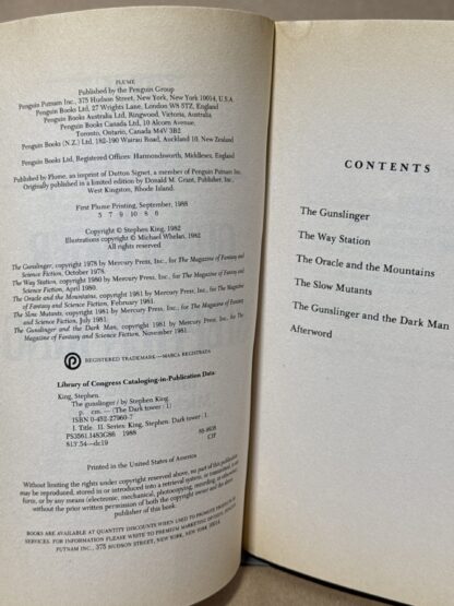 The Gunslinger [Paperback] Stephen King - Image 4