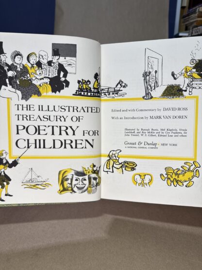 The Illustrated Treasury of Poetry for Children [Hardcover] David Ross 1970 - Image 2