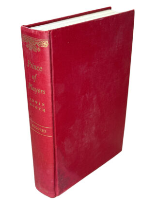 Prince of Players: Edwin Booth [Hardcover] Eleanor Ruggles 1953 - Cover