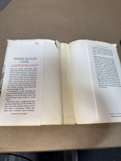Where Eagles Dare [Hardcover] Alistair MacLean First Edition - Image 6