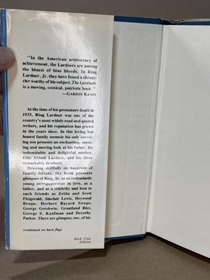 The Lardners: My Family Remembered [Hardcover] The Lardners: My Family Remembered First Edition - Image 6