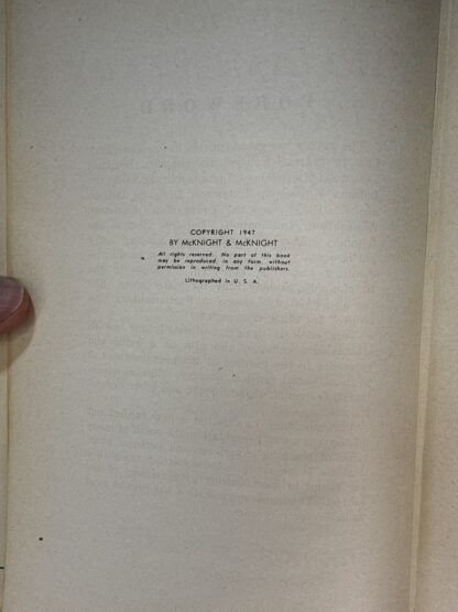 Practical Parliamentary Procedure [Hardcover] Rose Marie Cruzan 1947 - Image 3