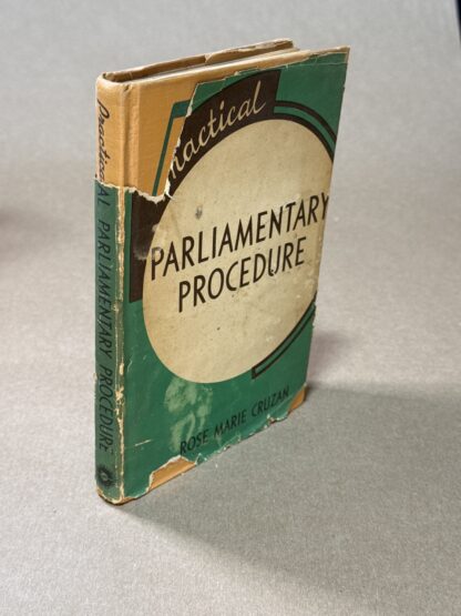 Practical Parliamentary Procedure [Hardcover] Rose Marie Cruzan 1947 - Image 4