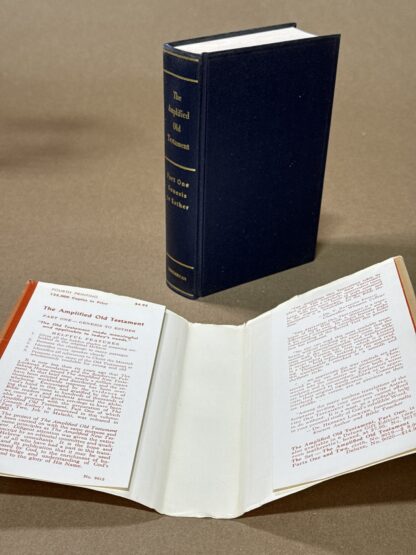 The Amplified Old Testament Part One - Genesis to Esther [Hardcover] - Image 5