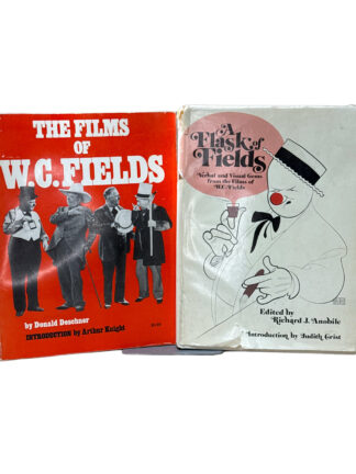 2 W.C. Fields Books: The Films of W.C. Fields and A Flask of Fields - Cover