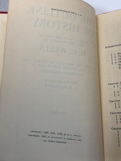 The Outline of History Vol. I & II - Image 4