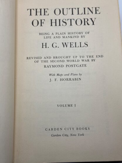 The Outline of History Vol. I & II - Image 3