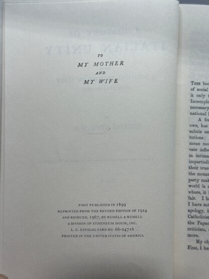 A History of Italian Unity Vol. I - Image 7