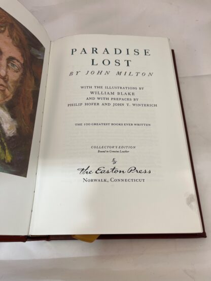 Paradise Lost - Milton - Easton Press(1976) - Image 2