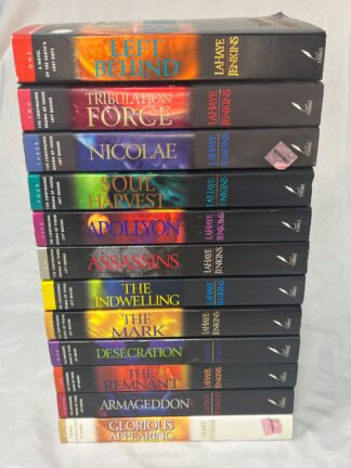 Left Behind Series 1-12 - Tim LaHaye, Jerry B Jenkins - Paperback Lot - Cover
