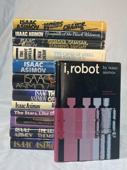 Isaac Asimov- Book Lot of 13 - Vintage Science Fiction - BCE/DOUBLEDAY - Cover