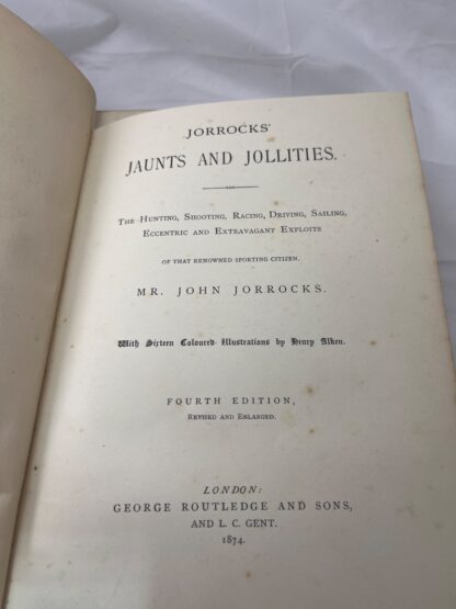 Jorrocks's Jaunts and Jollities - Robert Smith Surtees - 1874 - Image 3