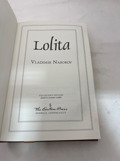 Lolita - Nabokov - Easton Press - WATER DAMAGE - Image 2