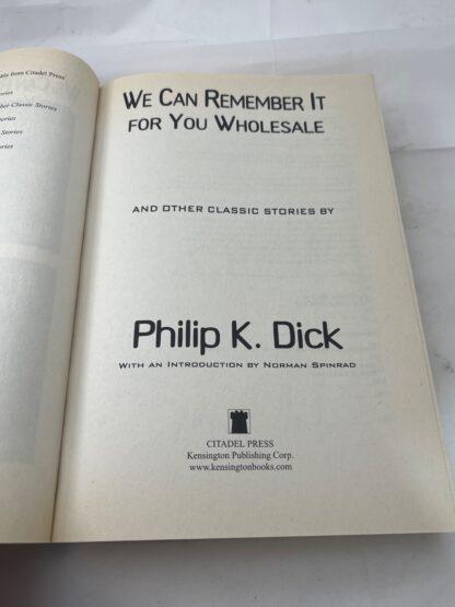 We Can Remember It for You Wholesale and Other Classic Stories - Image 2